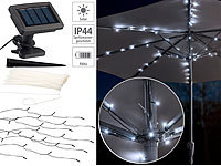 ; Solar-LED-Wandlichter mit Nachtlicht-Funktion 