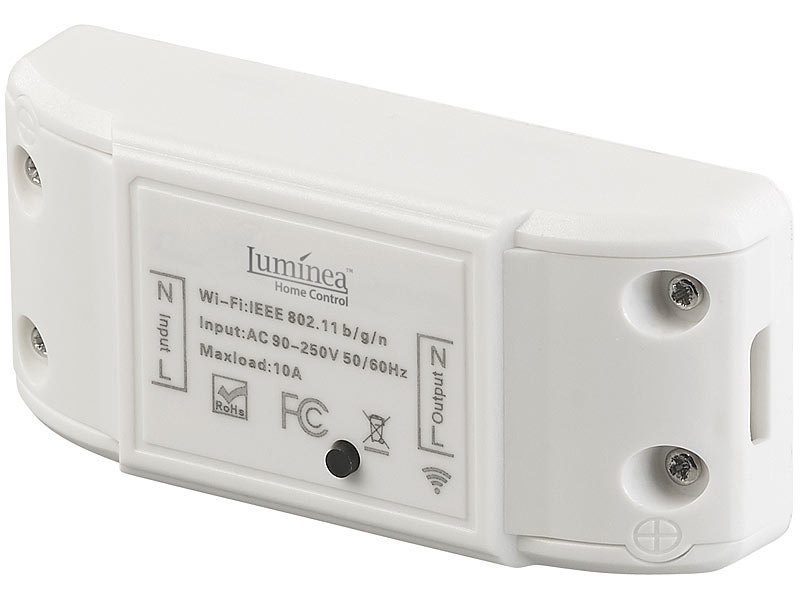 Luminea Home Control WLAN-Schalter für Licht & Co., für ...