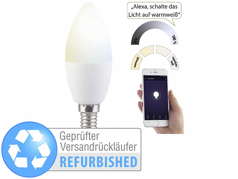 ; WLAN-LED-Lampen E27 RGBW