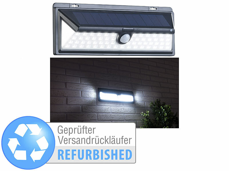 ; LED-Solar-Fluter mit Bewegungsmelder 
