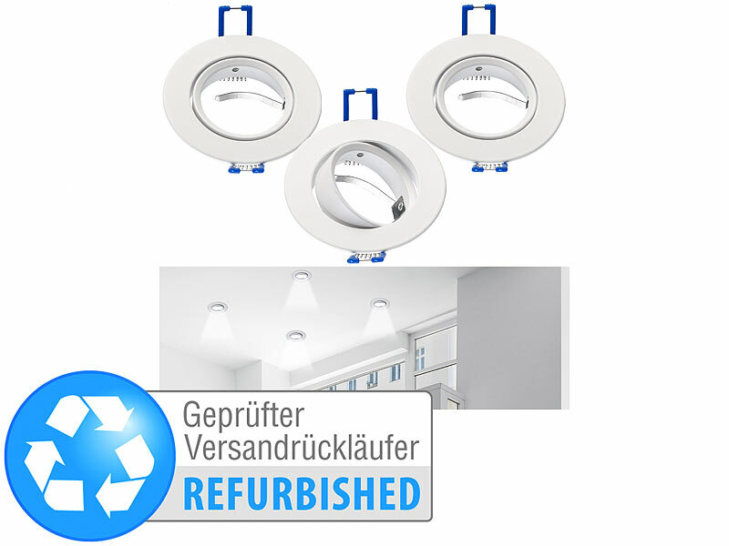 ; LED-Spots GU10 (tageslichtweiß) LED-Spots GU10 (tageslichtweiß) LED-Spots GU10 (tageslichtweiß) 