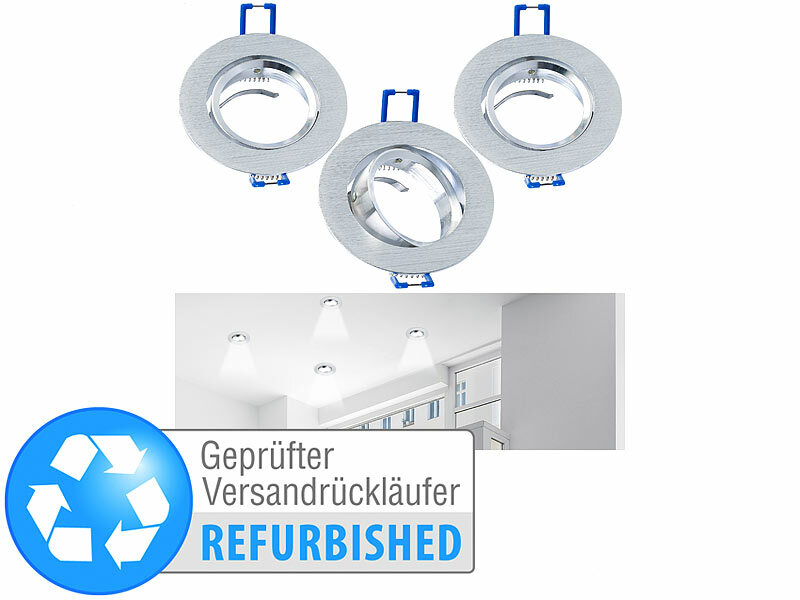 ; LED-Spots GU10 (tageslichtweiß) 
