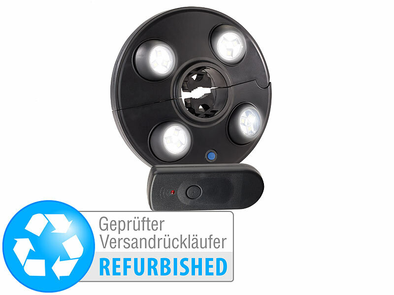 ; LED-Solar-Fluter mit Bewegungsmelder 