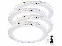 Luminea Deckenlampe Wohnzimmer, LED Wandleuchten Bewegungsmelder