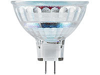 Luminea SMD-LED-Lampe, GU5.3, 48 LEDs, warmweiß, 250 lm, 4er-Set; LED-Tropfen E27 (warmweiß) 