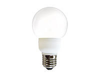 Luminea SMD-LED-Lampe Classic, 24 LEDs, warmweiß, E27, 95 lm; LED-Tropfen E27 (tageslichtweiß) 