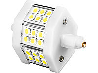 Luminea LED-SMD-Lampe mit 18 High-Power-LEDs, R7S, 78mm, warmweiß