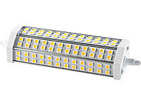 Luminea LED-SMD-Lampe mit 72 High-Power-LEDs R7S 189mm, warmweiß