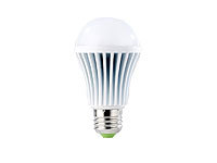 Luminea Highpower LED-Lampe, 6W, E27, warmweiß, 400-450 lm; LED-Spots GU10 (warmweiß) LED-Spots GU10 (warmweiß) 