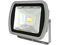 Luminea Wetterfester LED-Fluter im Metallgehäuse, 80 W, IP65 (refurbished); Wasserfeste LED-Fluter (warmweiß) 
