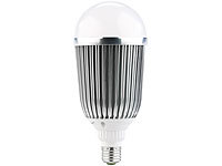 Luminea LED-Lampe E27, 18 Watt, 1.620 lm, 200°, weiß, 5000 K; LED-Tropfen E27 (tageslichtweiß) 
