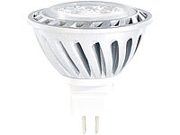 Luminea LED-Spot mit Metallgehäuse, GU5.3, 4 W, 230 lm, tageslichtweiß; LED-Tropfen E27 (tageslichtweiß) 