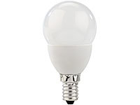 Luminea LED-Tropfen, E14, 3 W, 250 lm, 160°, 3.000 K, warmweiß; LED-Tropfen E27 (warmweiß) 