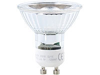 Luminea COB-LED-Spotlight, GU10, 5 W, 400 lm, warmweiß; LED-Spots GU5.3 (warmweiß) LED-Spots GU5.3 (warmweiß) 