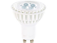 Luminea High-Power LED-Spot, GU10, warmweiß, 5 W, 340 lm; LED-Tropfen E27 (tageslichtweiß) LED-Tropfen E27 (tageslichtweiß) 