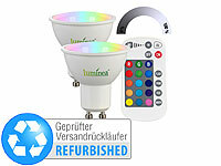 Luminea GU10-LED-Beleuchtung, LED-Lampenspot GU10, GU10 LED-Leuchte