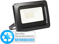 Luminea Wetterfester LED-Fluter, Metallgehäuse, 50 W, IP65,(Versandrückläufer); LED-Fluter mit Bewegungsmelder (tageslichtweiß), Wetterfester LED-Fluter (tageslichtweiß) 