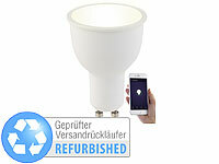 Luminea Home Control Alexa GU10 Lampen, GU10 LED WLAN