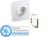 Luminea Home Control; WLAN-Steckdosen mit Stromkosten-Messfunktion 