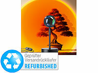 Luminea Home Control; WLAN-LED-Steh-/Eck-Leuchten mit App 