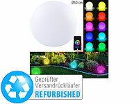Luminea Home Control Akku Leuchtkugeln, Leuchtkugel außen