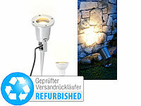 Luminea LED Erdspießstrahler, Pflanzenstrahler Innenbereich