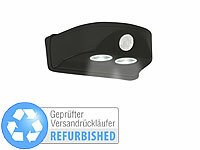 Luminea LED-Treppen-Lampe, Tür-Leuchten, batteriebetrieben