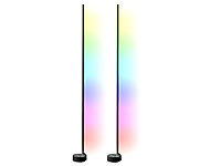 ; WLAN-LED-Deckenleuchte CCT, WLAN-USB-Stimmungsleuchten mit RGB + CCT-LEDs und App 