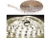 Luminea LED-Streifen-Erweiterung LAM-206, 2 m, 600 Lumen, warmweiß, IP44