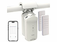 Luminea Home Control Vorhang-Fernbedienungen, Vorhang Schließer