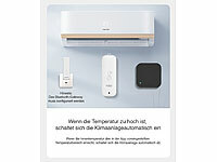 ; WLAN-Universal-Fernbedienungen mit Display, App, Thermo- und Hygrometer WLAN-Universal-Fernbedienungen mit Display, App, Thermo- und Hygrometer WLAN-Universal-Fernbedienungen mit Display, App, Thermo- und Hygrometer 