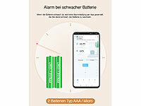 ; WLAN-Universal-Fernbedienungen mit Display, App, Thermo- und Hygrometer WLAN-Universal-Fernbedienungen mit Display, App, Thermo- und Hygrometer WLAN-Universal-Fernbedienungen mit Display, App, Thermo- und Hygrometer 