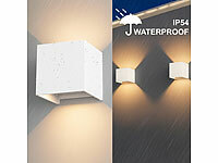 ; LED-Solar-Fluter mit Bewegungsmelder, Wasserfeste LED-Fluter (warmweiß) LED-Solar-Fluter mit Bewegungsmelder, Wasserfeste LED-Fluter (warmweiß) LED-Solar-Fluter mit Bewegungsmelder, Wasserfeste LED-Fluter (warmweiß) 