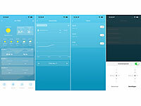 ; WLAN-Temperatur- & Luftfeuchtigkeitssensor mit Display und App für innen und außen WLAN-Temperatur- & Luftfeuchtigkeitssensor mit Display und App für innen und außen WLAN-Temperatur- & Luftfeuchtigkeitssensor mit Display und App für innen und außen 