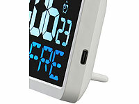 ; WLAN-Temperatur- & Luftfeuchtigkeitssensor mit Display und App für innen und außen WLAN-Temperatur- & Luftfeuchtigkeitssensor mit Display und App für innen und außen WLAN-Temperatur- & Luftfeuchtigkeitssensor mit Display und App für innen und außen 