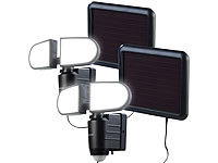 ; LED-Fluter mit Bewegungsmelder (tageslichtweiß), Wetterfester LED-Fluter (tageslichtweiß) 