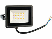 Luminea Mini-LED-Fluter, 20 W, 2.000 lm, IP65, 3.000 K, warmweiß; Wetterfester LED-Fluter (tageslichtweiß) Wetterfester LED-Fluter (tageslichtweiß) Wetterfester LED-Fluter (tageslichtweiß) Wetterfester LED-Fluter (tageslichtweiß) 