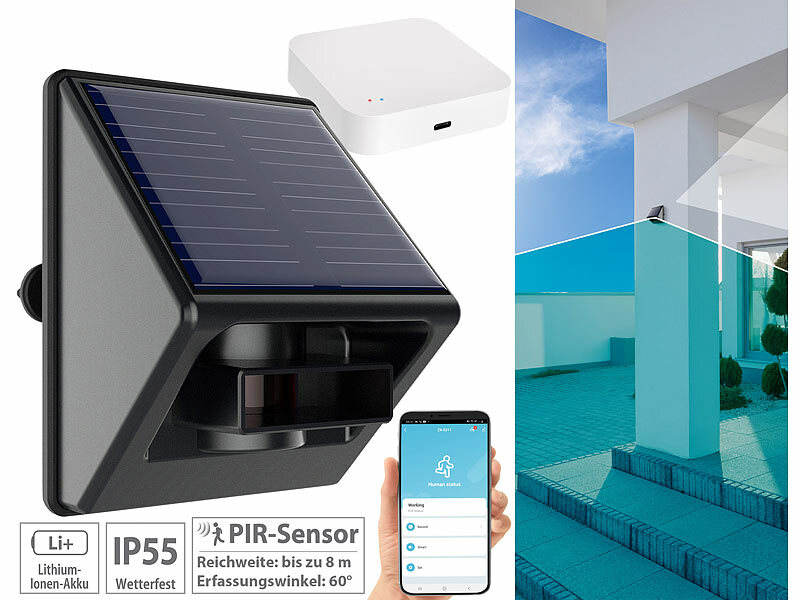 ; Batteriebetriebene ZigBee-PIR-Bewegungsmelder mit App Batteriebetriebene ZigBee-PIR-Bewegungsmelder mit App Batteriebetriebene ZigBee-PIR-Bewegungsmelder mit App Batteriebetriebene ZigBee-PIR-Bewegungsmelder mit App 