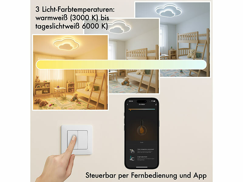 ; WLAN-LED-Steh-/Eck-Leuchten mit App WLAN-LED-Steh-/Eck-Leuchten mit App WLAN-LED-Steh-/Eck-Leuchten mit App 