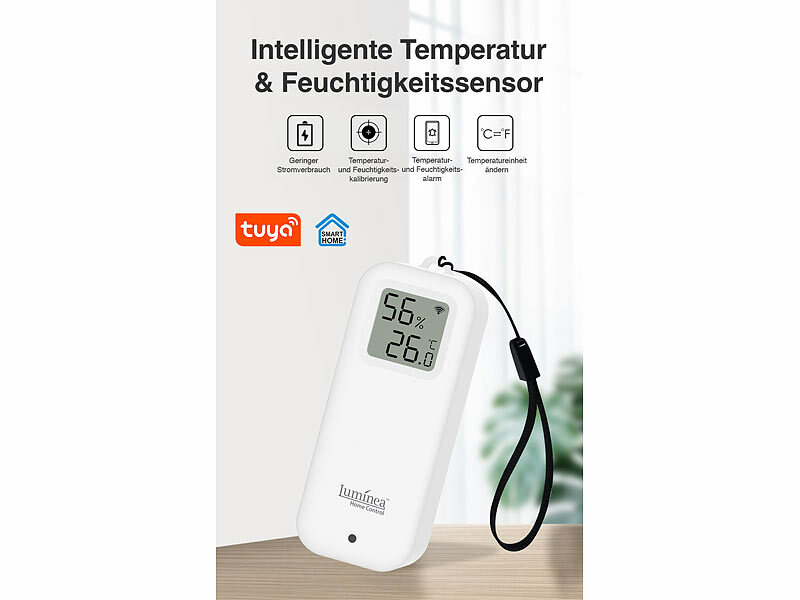 ; WLAN-Temperatur- & Luftfeuchtigkeits-Sensoren mit App-Auswertungen WLAN-Temperatur- & Luftfeuchtigkeits-Sensoren mit App-Auswertungen WLAN-Temperatur- & Luftfeuchtigkeits-Sensoren mit App-Auswertungen 