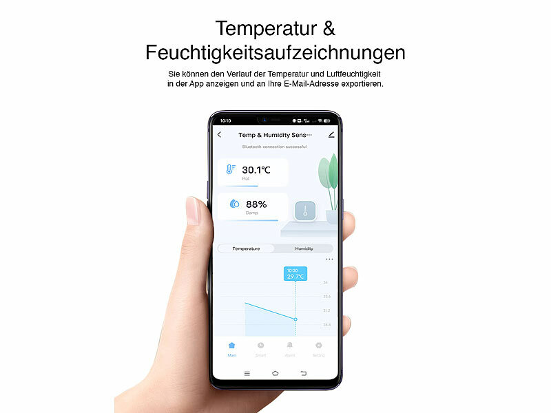 ; WLAN-Universal-Fernbedienungen mit Display, App, Thermo- und Hygrometer WLAN-Universal-Fernbedienungen mit Display, App, Thermo- und Hygrometer WLAN-Universal-Fernbedienungen mit Display, App, Thermo- und Hygrometer 